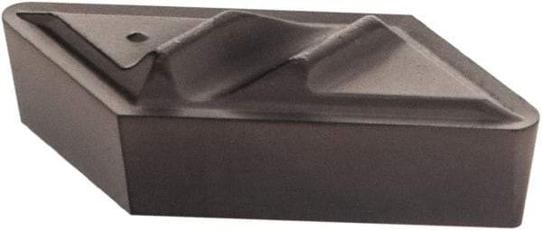 Kennametal - NPGR52, KCU10 Grade Carbide Profiling Insert - AlTiN Finish, 55° Incl Angle, Parallelogram, 0.4566" Side Length, 1/8" Thick, 1/32" Corner Radius - USA Tool & Supply