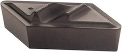 Kennametal - NPGR52, KCU10 Grade Carbide Profiling Insert - AlTiN Finish, 55° Incl Angle, Parallelogram, 0.4566" Side Length, 1/8" Thick, 1/32" Corner Radius - USA Tool & Supply