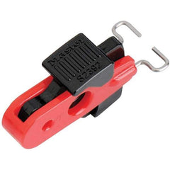 Master Lock - Electrical Equipment Lockouts Type: Universal Miniature Circuit Breaker Maximum Cord Diameter (Decimal Inch): 9/32 - USA Tool & Supply