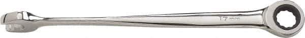 GearWrench - 17mm 12 Point Combination Wrench - Chrome Vanadium Steel, Full Polish Finish - USA Tool & Supply