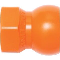 Coolant Hose System Component - 1/2″ Inside Diameter System-3/8″ Flare Nut Adapter (Pack of 4) - USA Tool & Supply