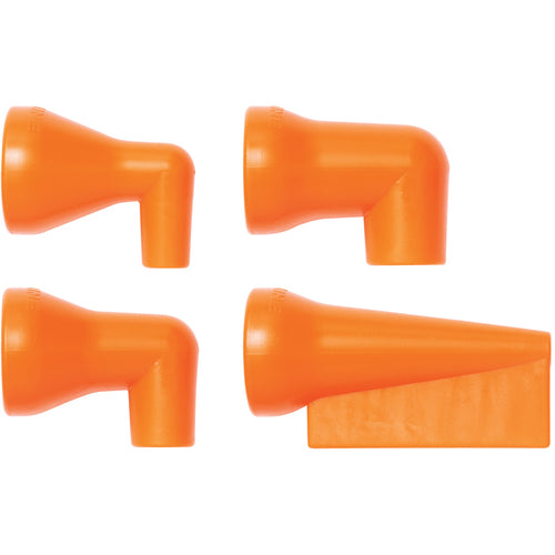 1/2″ 90 Degree Nozzle Kit 4 Piece - Coolant Hose System Component - USA Tool & Supply