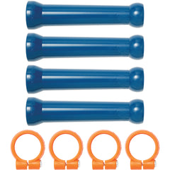 Coolant Hose System Kit - 1/2″ Inside Diameter System-1/2″ Extended Element Kit Contains 4 Extended Elements w/Clamps - USA Tool & Supply
