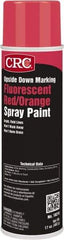 CRC - 20 fl oz Red Marking Paint - 700' Coverage, Lead Free Formula, 528 gL VOC - USA Tool & Supply