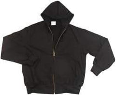 PRO-SAFE - Size M General Purpose Jacket - Black, Cotton, Zipper Closure - USA Tool & Supply