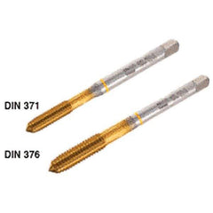 Iscar - M4.5x0.75 Metric Coarse 6HX Thread Forming Tap - High Speed Steel, 70mm OAL, 14mm Thread Length, Right Hand Thread, Series TP11 - USA Tool & Supply