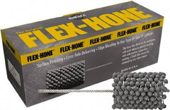 Brush Research Mfg. - 5" to 5-1/2" Bore Diam, 600 Grit, Boron Carbide Flexible Hone - Extra Fine, 17-1/2" OAL - USA Tool & Supply