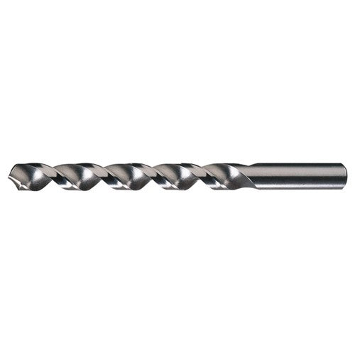 1/4-E RHS / RHC HSS 118 Degree Radial Point High Helix Jobber Drill - Bright - Exact Industrial Supply