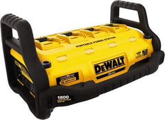 DeWALT - 20 & 60 Volt, Lithium-Ion Power Tool Charger - AC Wall Outlet Power Source - USA Tool & Supply