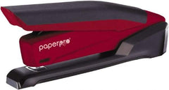 PaperPro - 20 Sheet Full Strip Desktop Stapler - Red - USA Tool & Supply