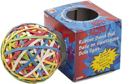 ACCO - 1" Circumference, 1/8" Wide, Light-Duty Band Rubber Band Strapping - 250 Pieces - USA Tool & Supply