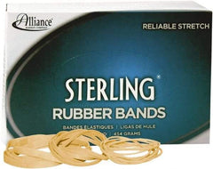 Alliance - 3" Circumference, 1/4" Wide, Ergonomic Rubber Band Strapping - 600 Pieces - USA Tool & Supply