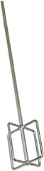 SEYMOUR-MIDWEST - Metal High Viscosity Mixing Paddle - 26" Long x 5" Wide, Compatible with 5 Gal Containers - USA Tool & Supply
