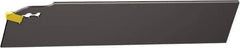 Sandvik Coromant - 36mm Max Depth of Cut, Neutral Cut, Indexable Grooving Blade - 3.68mm Insert Width, H Seat Size, QD-NN1..A Insert Style, Series CoroCut QD - USA Tool & Supply