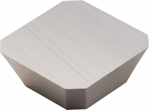 Sandvik Coromant - SEM43 Grade H13A Carbide Milling Insert - Uncoated, 3/16" Thick, 1/2" Inscribed Circle, 1.2mm Corner Radius - USA Tool & Supply