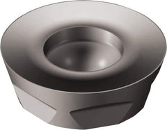 Sandvik Coromant - R3001240 PM Grade 1010 Carbide Milling Insert - TiAlN2 Finish, 4mm Thick, 12mm Inscribed Circle, 6mm Corner Radius - USA Tool & Supply