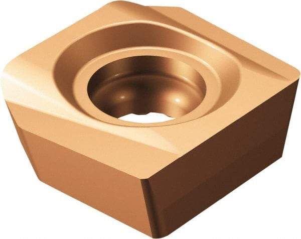 Sandvik Coromant - R590110504 PT Grade 1030 Carbide Milling Insert - TiAlN Finish, 5mm Thick, 0.4mm Corner Radius - USA Tool & Supply