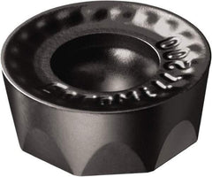 Sandvik Coromant - RCKT1204M0 KH Grade 3040 Carbide Milling Insert - TiCN/Al2O3 Finish, 4.76mm Thick, 12mm Inscribed Circle, 6mm Corner Radius - USA Tool & Supply