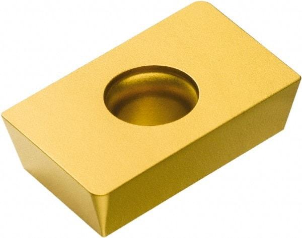 Sandvik Coromant - R216.2170308 Grade 235 Carbide Milling Insert - TiCN/TiN Finish, 1/8" Thick, 3/8" Inscribed Circle, 0.8mm Corner Radius - USA Tool & Supply