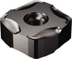 Sandvik Coromant - R3651505 KL Grade K20D Carbide Milling Insert - TiCN/Al2O3 Finish, 5.56mm Thick, 15mm Inscribed Circle, 0.3mm Corner Radius - USA Tool & Supply