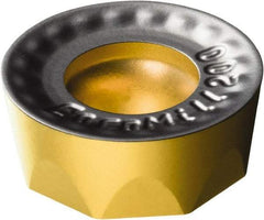 Sandvik Coromant - RCKT190600 PH Grade 4240 Carbide Milling Insert - TiCN/Al2O3/TiN Finish, 1/4" Thick, 3/4" Inscribed Circle, 3/8" Corner Radius - USA Tool & Supply