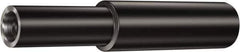 Sandvik Coromant - Coromant EH 3/4" Straight Shank Milling Tip Insert Holder & Shank - 1" Projection, 0.7244" Neck Diam, E20 Neck Thread, 18.4mm Nose Diam, 4" OAL, Steel AExx-Axx..SS Tool Holder - USA Tool & Supply
