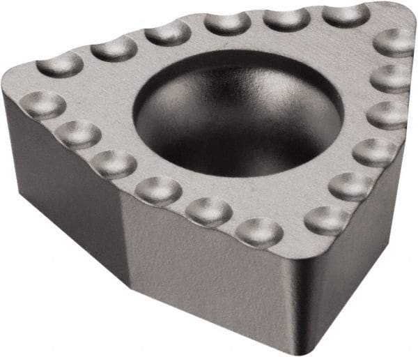 Sandvik Coromant - WCMX080412 51 Grade H13A Carbide Indexable Drill Insert - Uncoated, Trigon, 1/2" Inscribed Circle - USA Tool & Supply