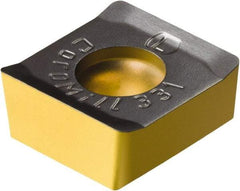 Sandvik Coromant - N331.1A115008 KL Grade 3220 Carbide Milling Insert - TiCN/Al2O3/TiN Finish, 4.95mm Thick, 0.8mm Corner Radius - USA Tool & Supply
