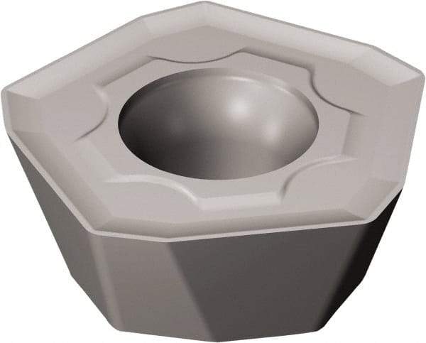 Sandvik Coromant - 419R1405 MM Grade 1040 Carbide Milling Insert - TiAlN Finish, 5.47mm Thick, 13.5mm Inscribed Circle, 0.8mm Corner Radius - USA Tool & Supply