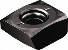 Sandvik Coromant - N260.81204 L Grade 3020 Carbide Milling Insert - TiCN/Al2O3 Finish, 1/2" Thick, 3/16" Inscribed Circle, 1.8mm Corner Radius - USA Tool & Supply