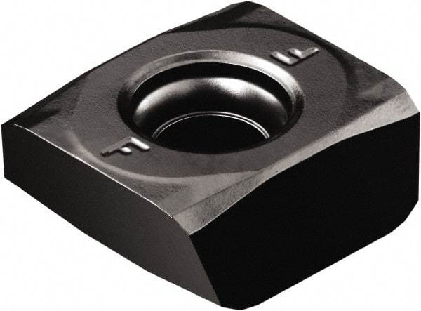 Sandvik Coromant - N260.81204 F Grade 3020 Carbide Milling Insert - TiCN/Al2O3 Finish, 1/2" Thick, 3/16" Inscribed Circle, 1.8mm Corner Radius - USA Tool & Supply
