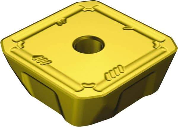 Sandvik Coromant - 360L2807 MH Grade 2040 Carbide Milling Insert - TiCN/Al2O3/TiN Finish, 7.94mm Thick, 28.47mm Inscribed Circle, 1.7mm Corner Radius - USA Tool & Supply