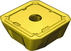 Sandvik Coromant - 360R1906 MH Grade 2040 Carbide Milling Insert - TiCN/Al2O3/TiN Finish, 1/4" Thick, 18.94mm Inscribed Circle, 1.6mm Corner Radius - USA Tool & Supply