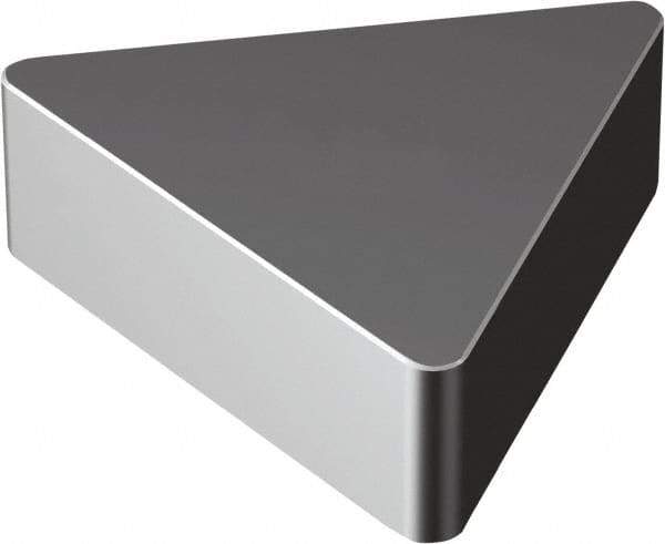 Sandvik Coromant - TNGA432 Grade 650 Ceramic Turning Insert - TiN Finish, 60° Triangle, 1/2" Inscr Circle, 3/16" Thick, 1/32" Corner Radius - USA Tool & Supply