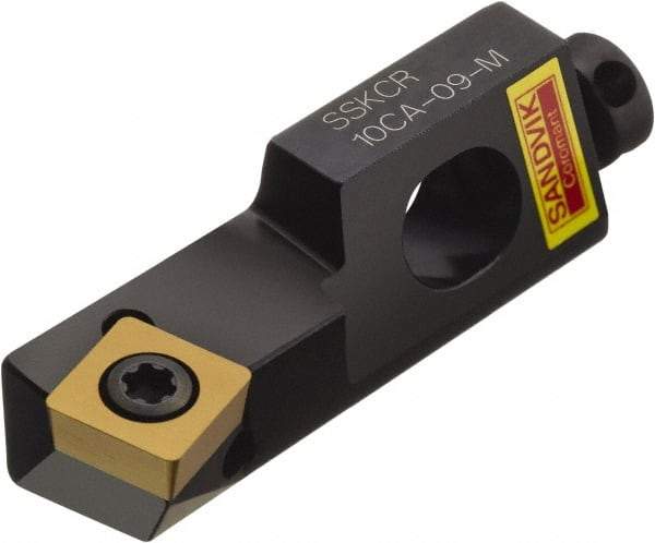 Sandvik Coromant - Series CoroTurn 107, Right Hand, SSKCR/L..CA Toolholder Compatibility, SCMT 09 T3 08, SCMT 3(2.5)2 Insert Compatibility, Indexable Turning Cartridge - Screw Holding Method, 52.2mm OAL - USA Tool & Supply