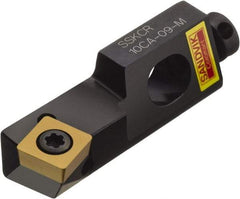 Sandvik Coromant - Series CoroTurn 107 Cardridge for Turning, Left Hand, SSKC Toolholder Compatibility, SCMT 120408 Insert Compatibility, Indexable Turning Cartridge - Screw Holding Method, 58.1mm OAL x 15mm OAH - USA Tool & Supply