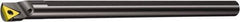 Sandvik Coromant - 12.2mm Min Bore Diam, 6" OAL, 3/8" Shank Diam, E-STFP Indexable Boring Bar - TPMT 1.81.51 Insert, Screw Clamping Holding Method - USA Tool & Supply