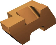 Sandvik Coromant - 3TLG Grade 1125, 4.8mm Cutting Width Carbide Grooving Insert - 3.81mm Max Depth of Cut, Right Hand, 0.57mm Corner Radius, TiCrAlN/TiAlN Finish - USA Tool & Supply
