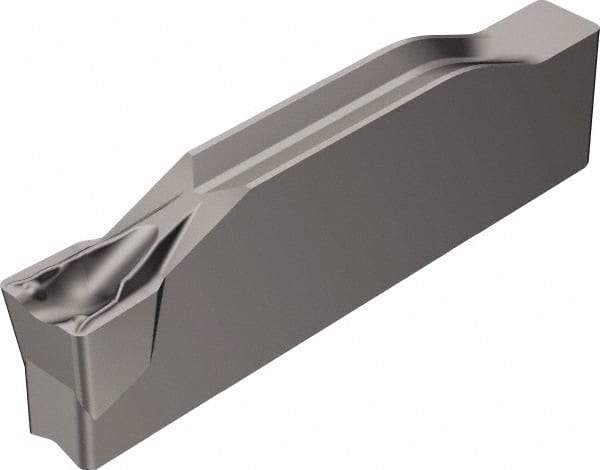 Sandvik Coromant - 300N123G1 TF Grade H13A, 3mm Cutting Width Carbide Grooving Insert - 1.8mm Max Depth of Cut, Neutral, 0.3mm Corner Radius, Uncoated - USA Tool & Supply