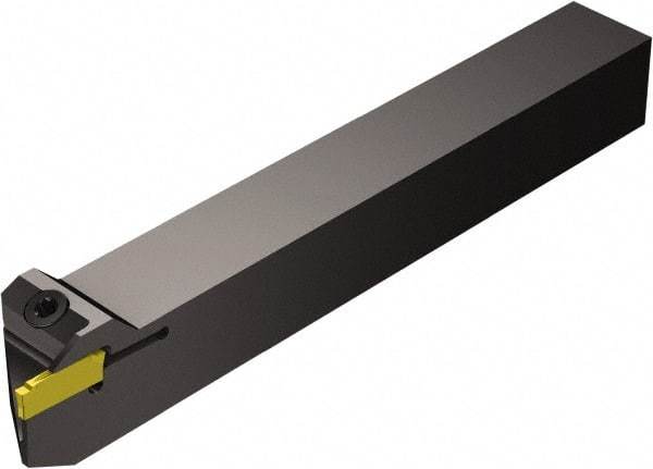 Sandvik Coromant - R/LF123..B-S, Internal or External, Left Hand, 10mm Max Depth of Cut, Indexable Grooving Tool Holder - N123F2-0250-0002-CM Insert Compatibility, 10mm Shank Height, 10mm Shank Width, 125mm OAL - USA Tool & Supply