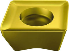 Sandvik Coromant - 690140608 SL Grade S40T Carbide Milling Insert - TiCN/Al2O3/TiN Finish, 6.35mm Thick - USA Tool & Supply