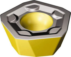 Sandvik Coromant - 419R1405 PH Grade 3330 Carbide Milling Insert - TiCN/Al2O3/TiN Finish, 5.56mm Thick, 14mm Inscribed Circle, 0.8mm Corner Radius - USA Tool & Supply