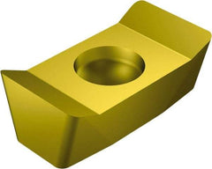 Sandvik Coromant - N331.1A115008 NL Grade 1025 Carbide Milling Insert - TiCN/TiN Finish, 4.95mm Thick, 0.8mm Corner Radius - USA Tool & Supply