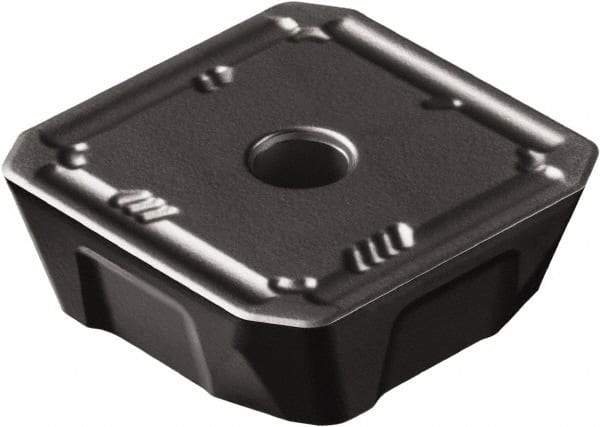 Sandvik Coromant - 360L2807 KH Grade 3040 Carbide Milling Insert - TiCN/Al2O3 Finish, 7.94mm Thick, 28.47mm Inscribed Circle, 1.7mm Corner Radius - USA Tool & Supply