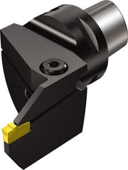 Sandvik Coromant - Cx-R/LF151.23 Insert, 67mm Head Length, Modular Grooving Cutting Unit Head - Left Hand Cut, System Size C5, Through Coolant, Series T-Max Q-Cut - USA Tool & Supply