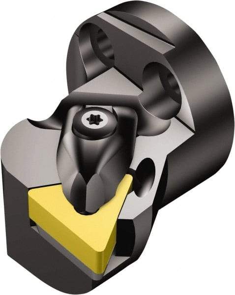 Sandvik Coromant - Right Hand Cut, Size 40, TNMG 160408 Insert Compatiblity, Internal or External Modular Turning & Profiling Cutting Unit Head - 27mm Ctr to Cutting Edge, 36mm Head Length, Through Coolant, Series T-Max P - USA Tool & Supply