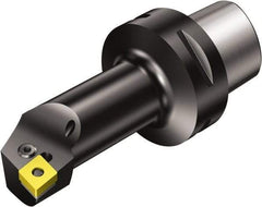 Sandvik Coromant - Left Hand Cut, Size C4, CNMG 432 Insert Compatiblity, Modular Turning & Profiling Cutting Unit Head - 27mm Ctr to Cutting Edge, 80mm Head Length, Through Coolant, Series T-Max P - USA Tool & Supply