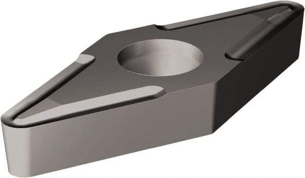 Sandvik Coromant - VBMT21.50 UF Grade 5015 Carbide Turning Insert - Uncoated, 35° Diamond, 1/4" Inscr Circle, 3/32" Thick, 0.2mm Corner Radius - USA Tool & Supply