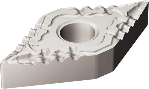 Sandvik Coromant - DNMG433 PF Grade 5015 Cermet Turning Insert - Uncoated, 55° Diamond, 1/2" Inscr Circle, 3/16" Thick, 3/64" Corner Radius - USA Tool & Supply