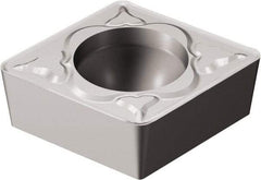 Sandvik Coromant - CCMT32.52 PM Grade 5015 Carbide Turning Insert - Uncoated, 80° Diamond, 3/8" Inscr Circle, 5/32" Thick, 1/32" Corner Radius - USA Tool & Supply
